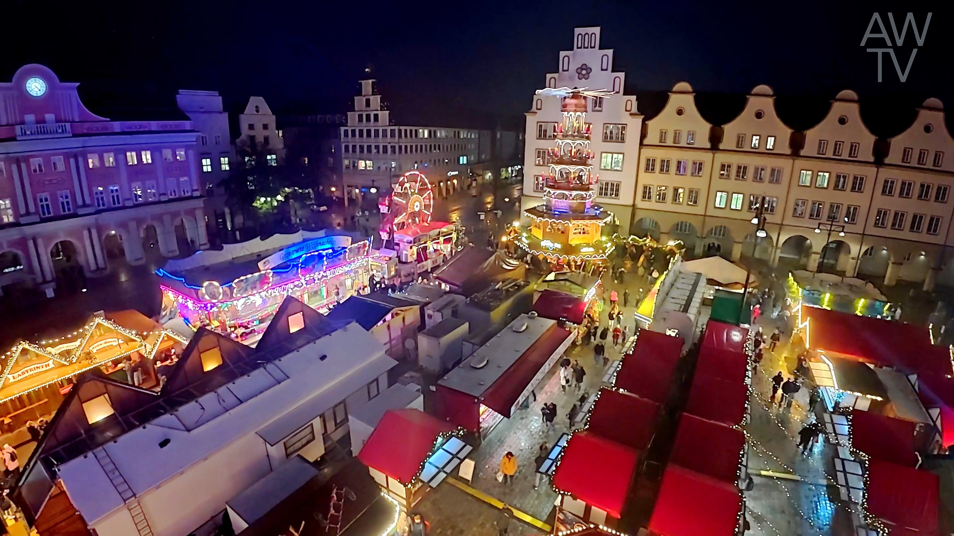 Nyfiken På Julmarknaden i Rostock